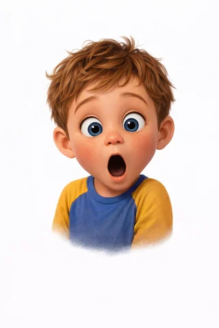 Personalised child avatar illustration