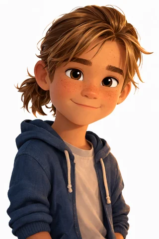Personalised child avatar illustration