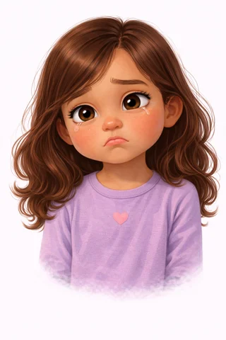 Personalised child avatar illustration