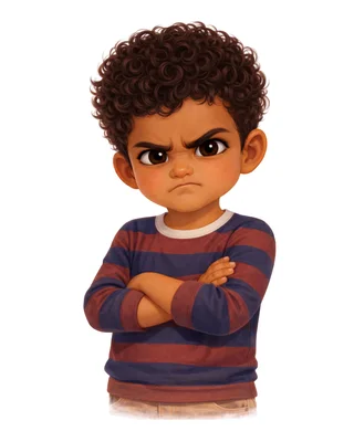 Personalised child avatar illustration