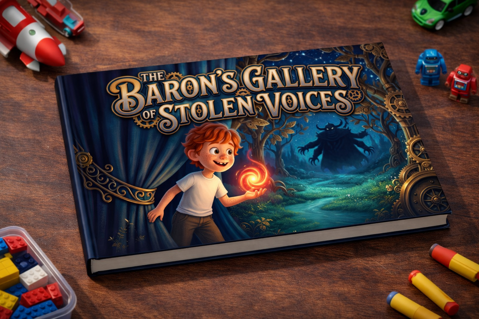 Physical hardcover book 7